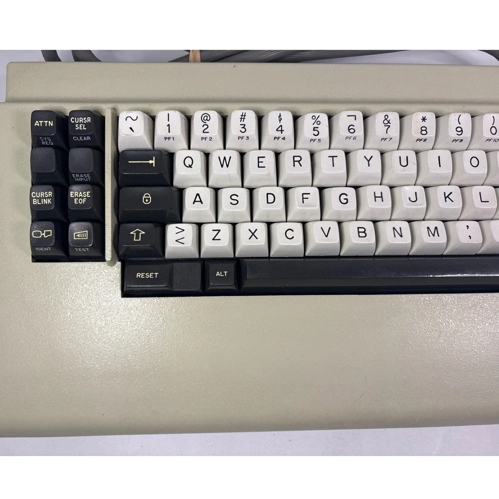Vintage Telex 952003-112 Mechanical Terminal Keyboard IBM 3270 Mainframe DB25